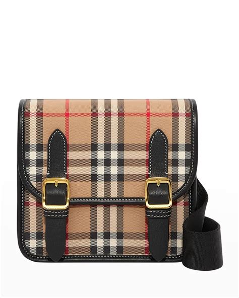 Burberry Jayde Vintage Check Messenger Bag 